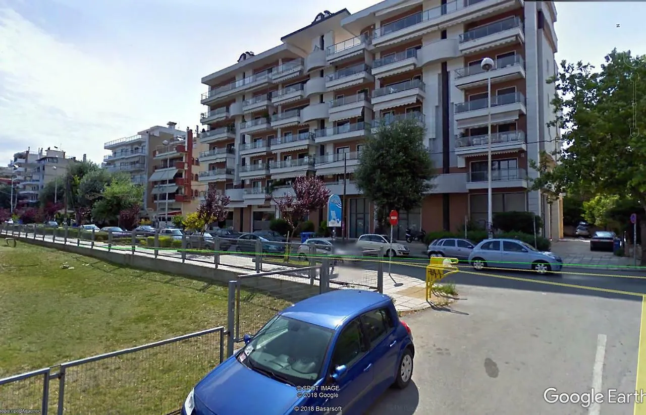 Seafront Family Apartment & Free Parking, The Cruiseflat 테살로니키 0*,  그리스